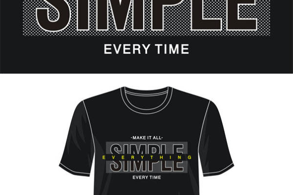 简约风格裁片印花服装：让每一件都简单而不凡