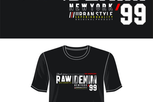 街头风裁片印花服装：纽约99年复古风格，展现原始魅力