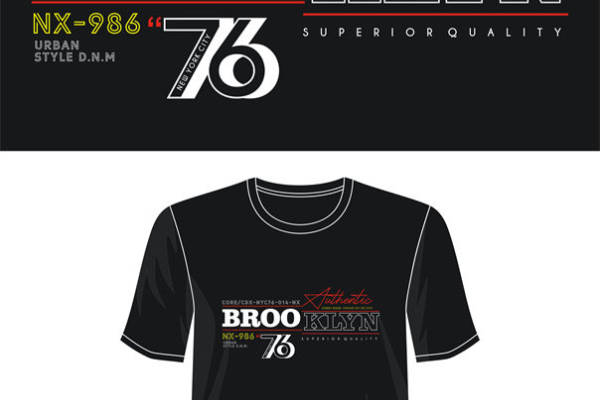 探索布鲁克林复古风格：高品质裁片印花服装