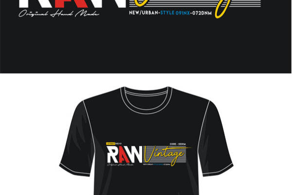 探索复古与现代的完美融合：RAW Vintage服装印花设计