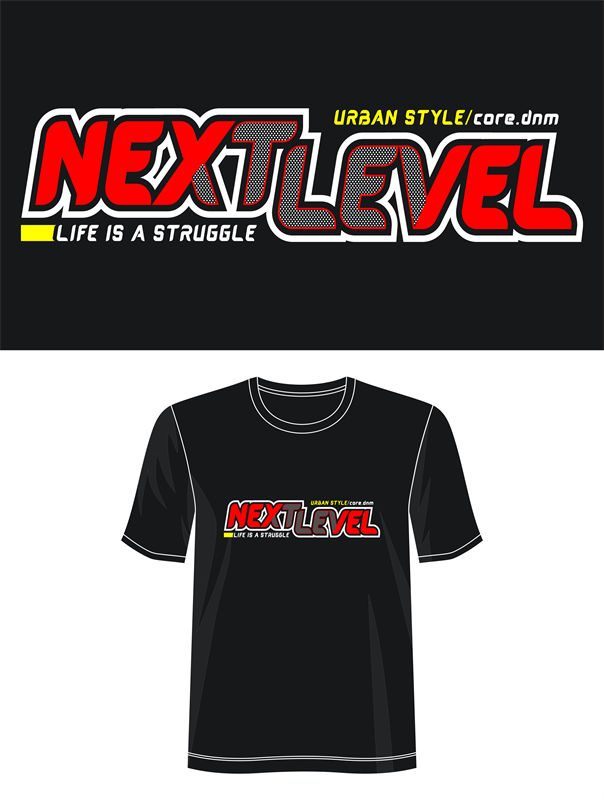 探索都市风格：'NEXT LEVEL'裁片印花服装印花设计