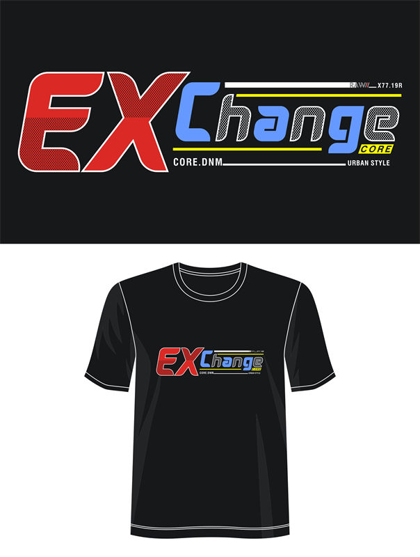 EXChange裁片印花服装：引领都市潮流的时尚选择