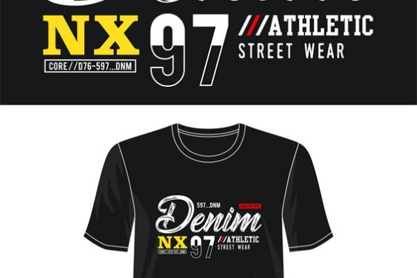 探索纽约街头风：Denim NX97裁片印花服装印花T恤