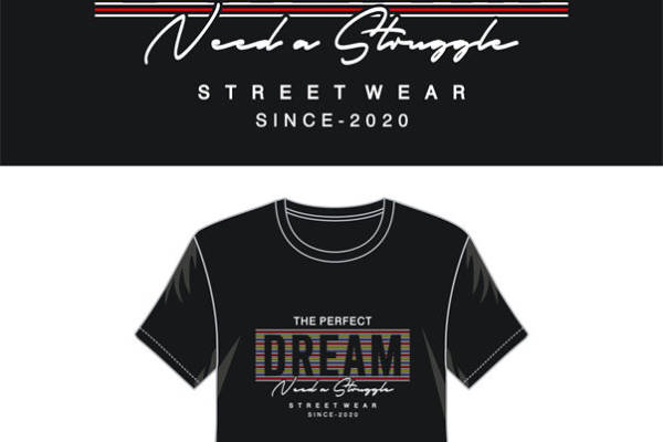 探索完美梦想:街头风格裁片印花服装印花设计