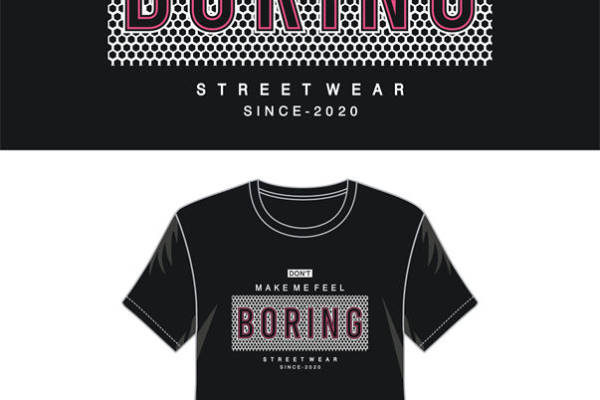 2023年新款街头风裁片印花服装印花T恤,让你不再感到无聊