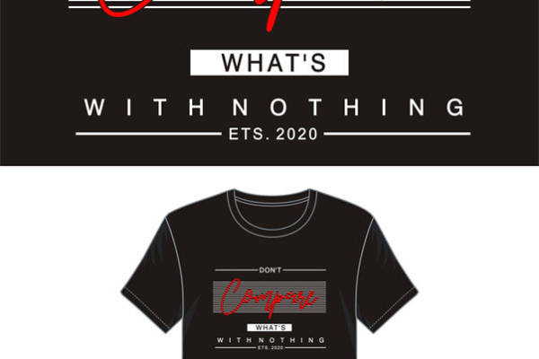 探索2020年新款裁片印花服装：'不要与无物比较'的时尚宣言