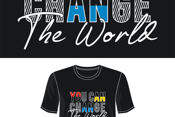 激励人心的裁片印花服装：改变世界的力量