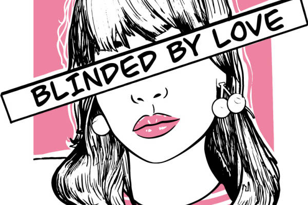 浪漫爱情主题裁片印花服装：被爱蒙蔽的时尚选择