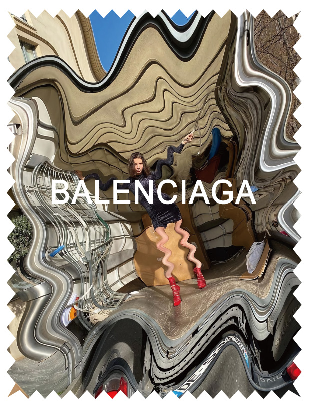 探索Balenciaga独特风格：创意裁片印花服装印花艺术