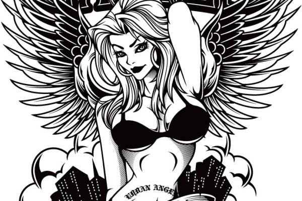 洛杉矶天使之城裁片印花服装，展现城市魅力与个性