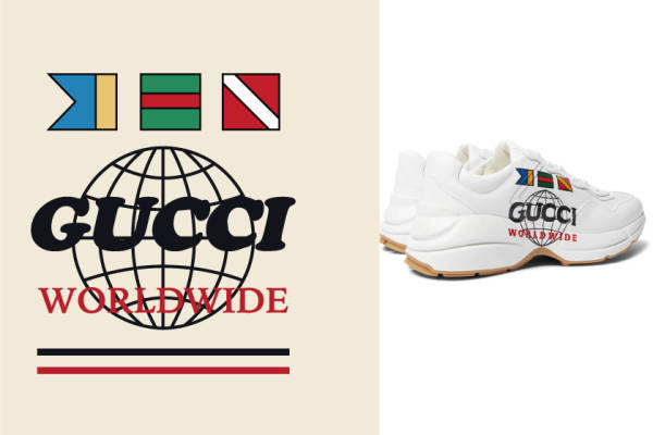 探索全球时尚：Gucci Worldwide裁片印花服装印花鞋款