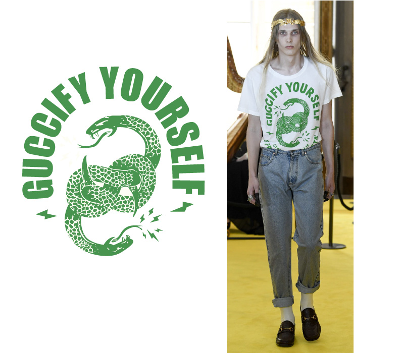 独特裁片印花服装：Guggify Yourself龙纹T恤的时尚魅力
