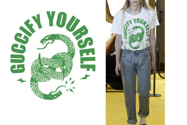 独特裁片印花服装：Guggify Yourself龙纹T恤的时尚魅力