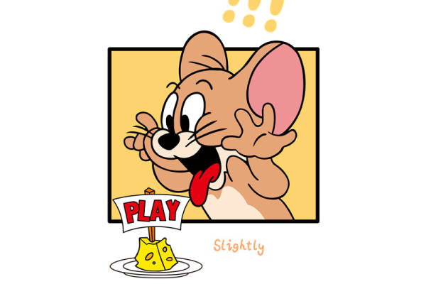 经典卡通裁片印花服装:活泼Jerry的趣味设计