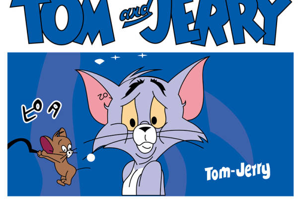 经典卡通裁片印花服装：汤姆和杰瑞的趣味对决