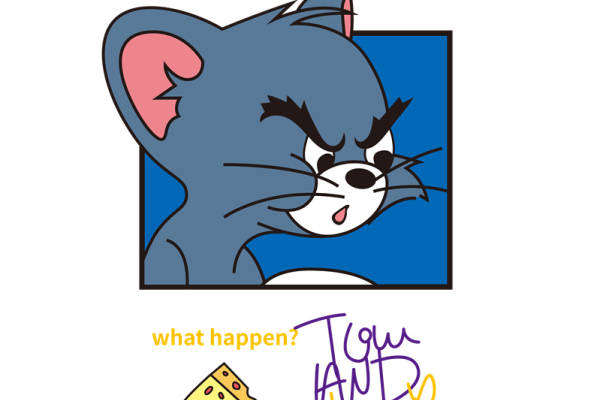 经典卡通角色裁片印花服装:趣味与时尚的完美结合