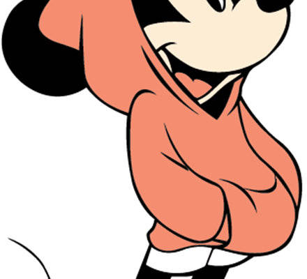 时尚潮流：米奇老鼠裁片印花服装印花设计