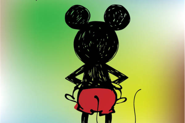 经典米奇老鼠裁片印花服装：复古与时尚的完美结合