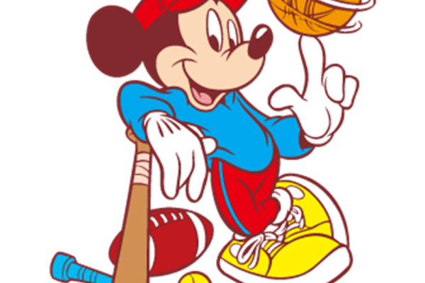 活力四射的裁片印花服装：运动风格与经典卡通的完美结合