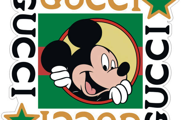 探索时尚新潮流：米奇主题裁片印花服装印花设计