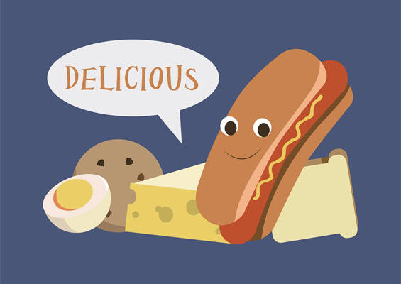 趣味美食裁片印花服装,让你的夏日更加美味