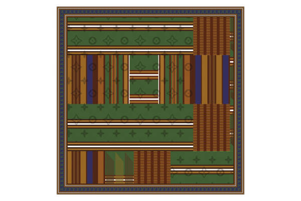 探索复古风格的服装印花:经典几何图案面料印花