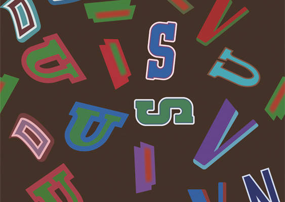 多彩字母图案服装印花面料：时尚与个性的完美结合