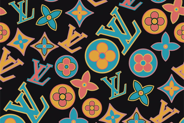 探索经典与时尚的碰撞:多彩花卉与字母组合服装印花