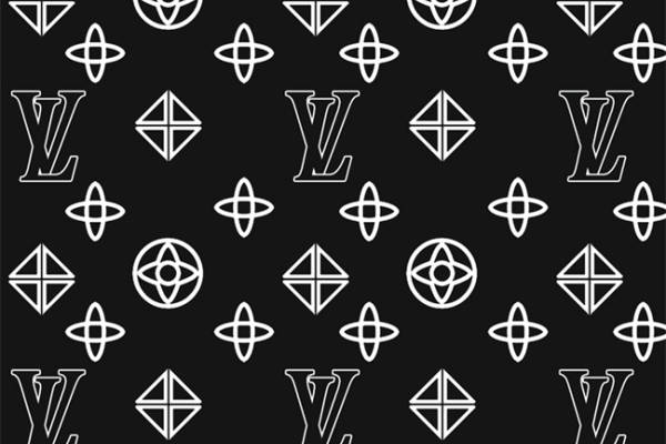 经典黑白几何图案面料印花,打造独特服装印花风格