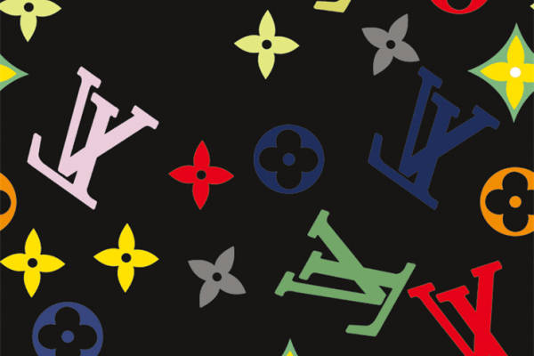 探索经典与时尚的融合:多彩字母与花卉服装印花面料