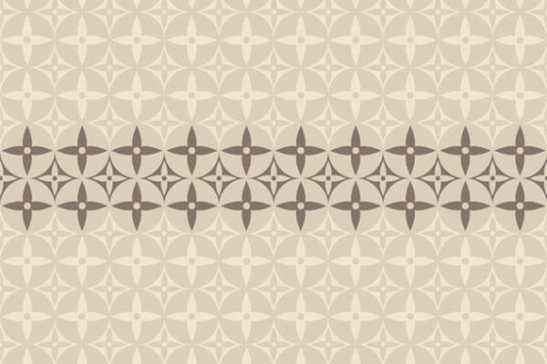 经典复古几何图案服装印花面料设计