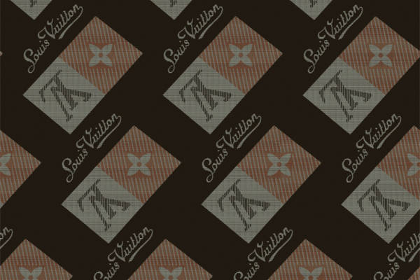 经典时尚服装印花面料:Louis Vuitton风格设计