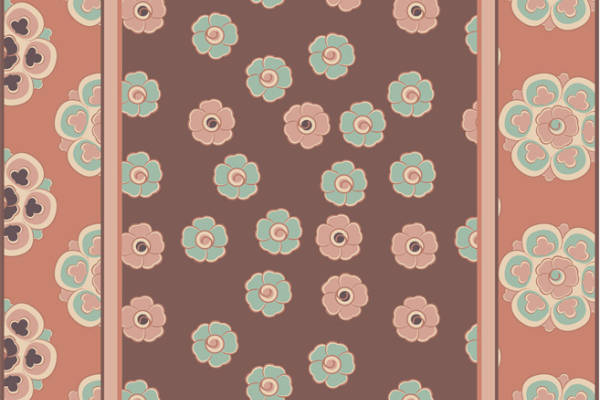 复古花卉裁片印花服装：优雅与时尚的完美结合