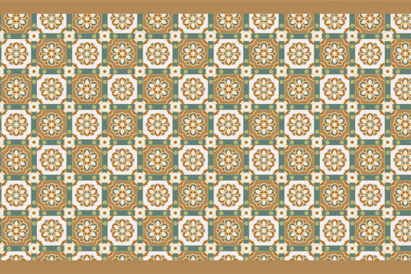 复古风格裁片印花服装:经典花卉图案的时尚演绎