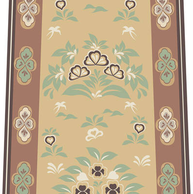 复古风格裁片印花服装：优雅花卉图案的时尚选择