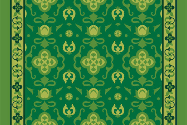 复古风格绿色裁片印花服装:经典与时尚的完美结合