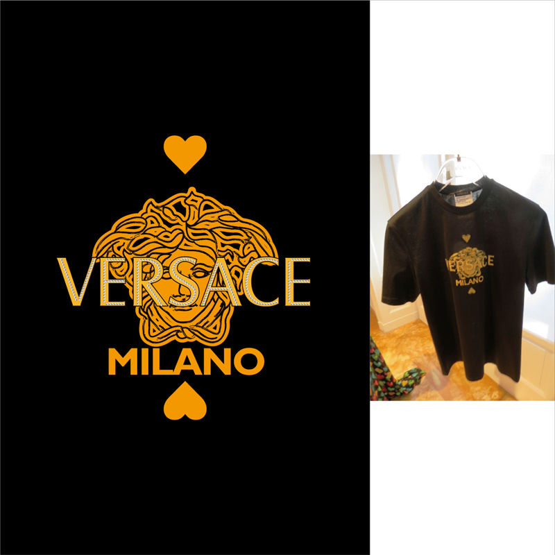 Versace Milano 裁片印花服装：时尚与艺术的完美结合
