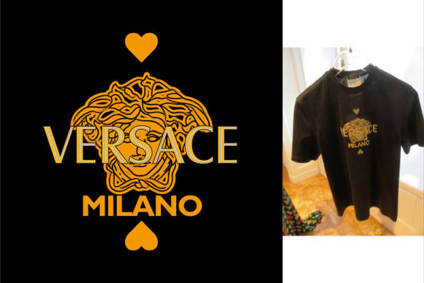 Versace Milano 裁片印花服装：时尚与艺术的完美结合