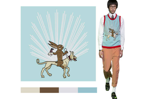 时尚创意裁片印花服装：趣味动物图案的完美融合