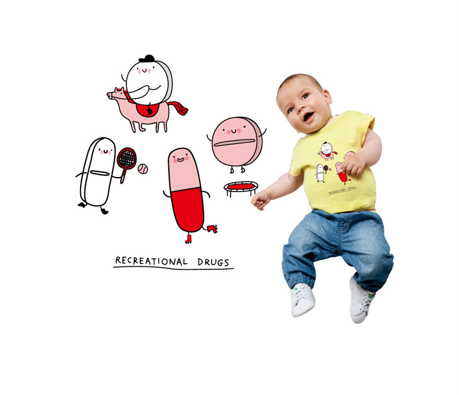 可爱卡通裁片印花服装：儿童趣味休闲装的完美选择