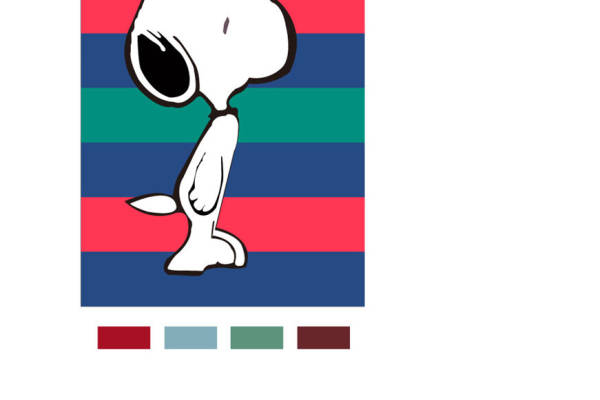 经典卡通形象裁片印花服装:活泼色彩,时尚新选择