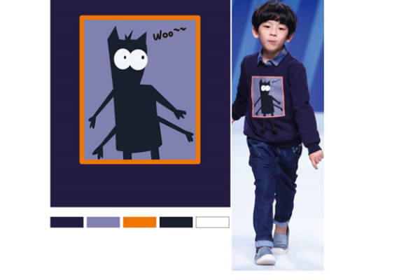 儿童卡通裁片印花服装，时尚与趣味的完美结合