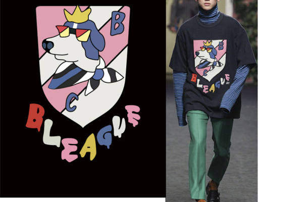 时尚潮流前线：个性动物裁片印花服装印花T恤