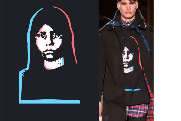 现代艺术风格裁片印花服装：引领街头时尚新潮流