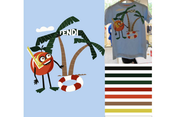 夏日风情裁片印花服装：打造你的海滩度假风