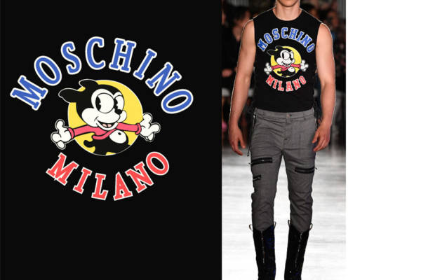 探索时尚前沿：Moschino米兰裁片印花服装印花设计