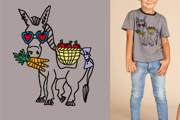 童趣无限:可爱动物裁片印花儿童服装