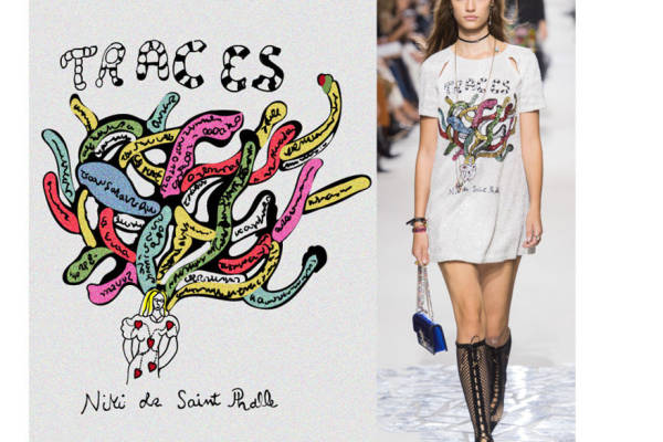 探索时尚前沿：Niki de Saint Phalle裁片印花服装印花设计