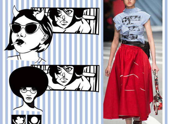 时尚前沿:探索独特裁片印花服装的潮流魅力