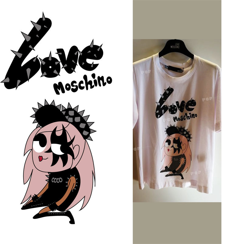 时尚个性卡通裁片印花服装，展现独特魅力